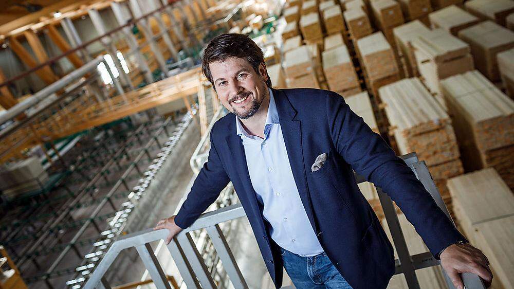 Christoph Kulterer, Eigentümer und CEO der Hasslacher Holzindustrie