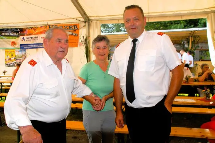 Kommandant Erwin Maier-Paar konnte mit seinem Team an den zwei Tagen mehr als 1500 Besucherinnen und Besucher, darunter auch Ehrengäste wie Bürgermeister Hannes Karner, Bereichsfeuerwehrkommandant Johann Maier-Paar und Abordnungen anderer Feuerwehren begrüßen.