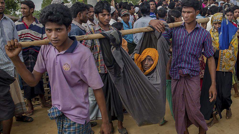 Die Vereinten Nationen stellen sich auf einen weiteren Exodus der in Myanmar verfolgten Minderheit der Rohingya in das Nachbarland Bangladesch ein