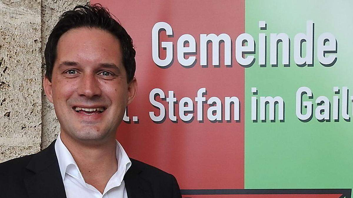 Ronny Rull ist der neue Bürgermeister von St. Stefan/Gail