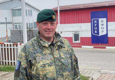 Oberst Markus Mautz leitet seit Oktober das 49. österreichische Kontingent