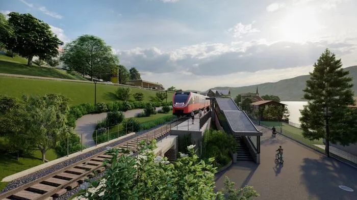 Auch die ÖBB-Haltestelle wird verlegt
