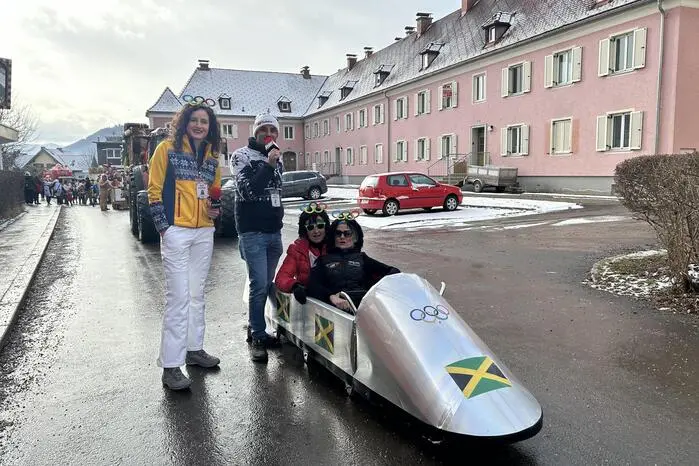 Die Teilnehmerinnen und Teilnehmer der Olympischen Winterspiele statteten Trofaiach ebenfalls einen Besuch ab.