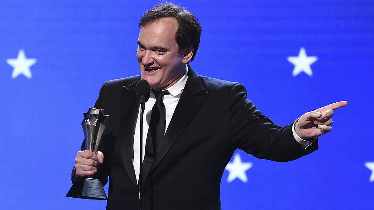 Quentin Tarantino durfte sich gleich über vier Preise freuen