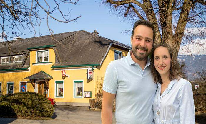 Philipp und Gerit Sternat haben das Gasthaus Zechner im Jahr 2020 übernommen