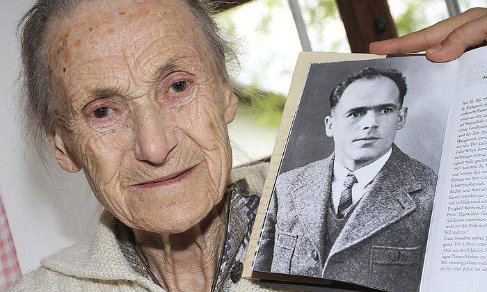 Die Witwe des von den Nazis hingerichteten und später selig gesprochenen NS-Wehrdienstverweigerers Franz Jägerstätter, Franziska, starb 2013