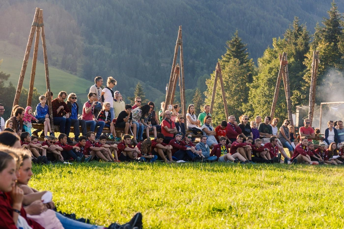 Eröffnung des Jubiläumslagers in Krakauhintermühlen