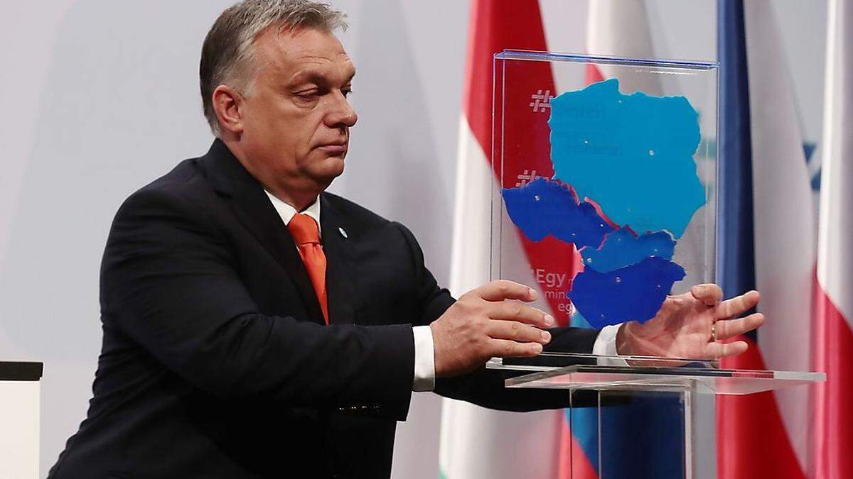 Viktor Orban sieht Österreich vereint mit den Visegrad-Staaten