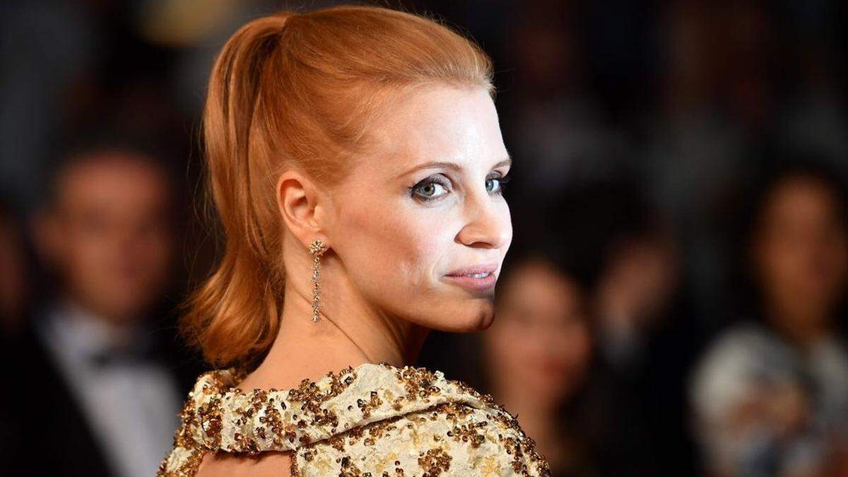 Jessica Chastain beim Cannes-Festival.