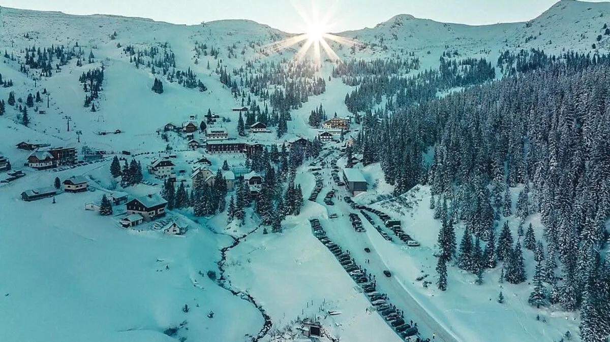 Die Planneralm am Freitag in der Früh