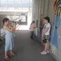 Die Kinder dokumentierten die Ergebnisse ihrer Arbeit selbst