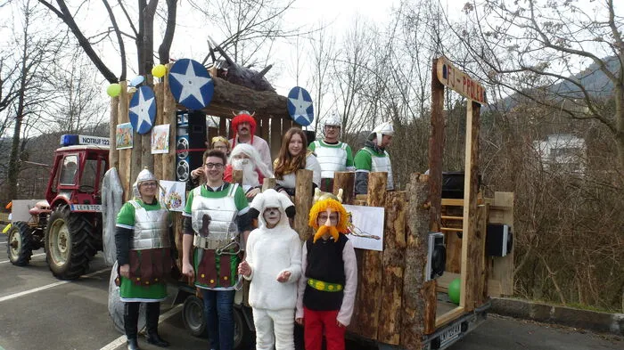 Faschingsalarm beim Umzug in Leoben