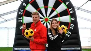 Hinti Cup von Martin Hinteregger in Sirnitz, Felizitas Steiner, Fußball-Dart, Fußball, Damenfußball