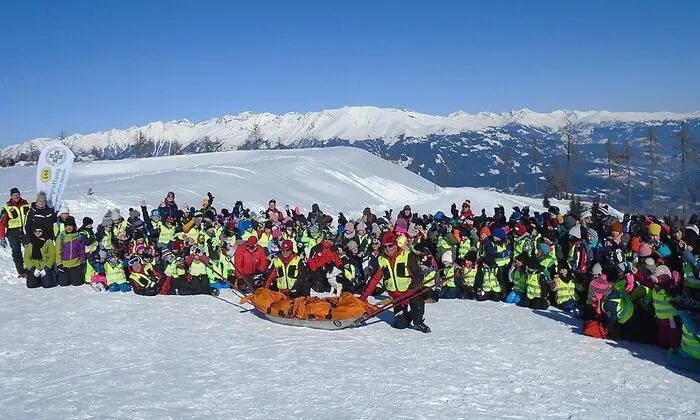 Eine riesige Kinderschar nahm am Sicherheitstag teil