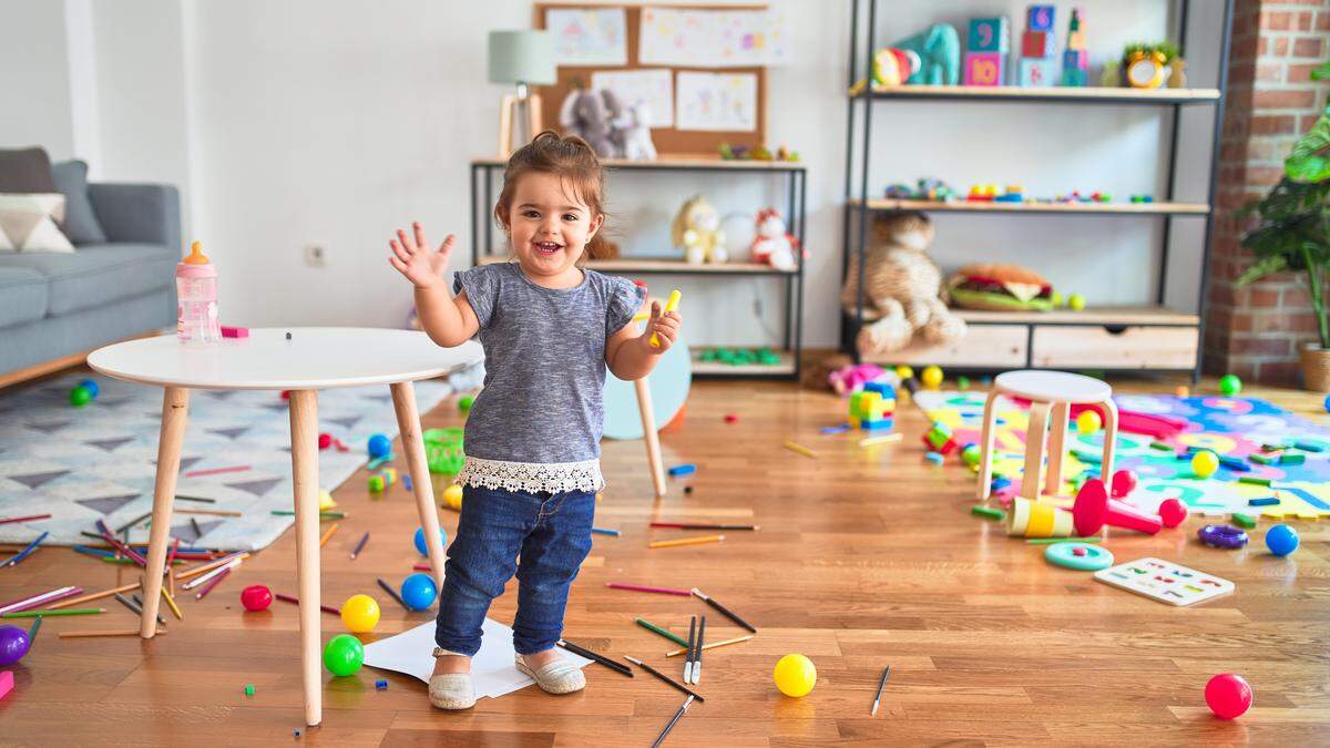 Kind Kindergarten Sujet Spielen