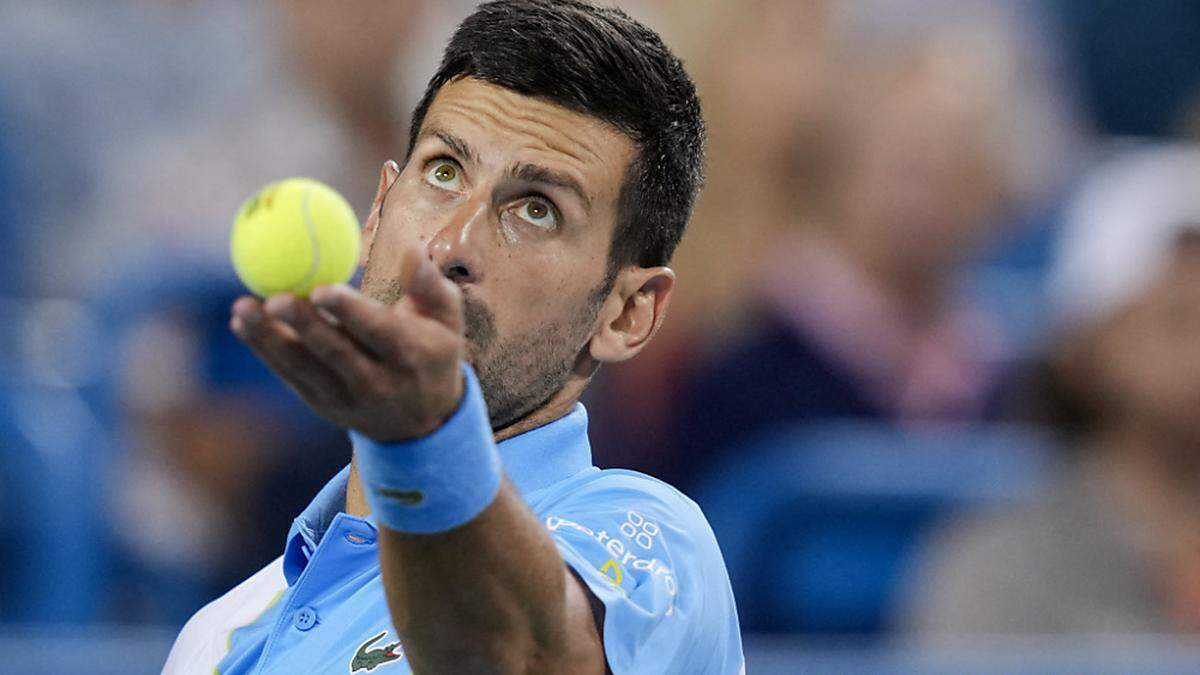 Tennis-Superstar Novak Djokovic