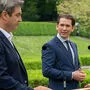 Ministerpräsident Markus Söder und Bundeskanzler Sebastian Kurz 