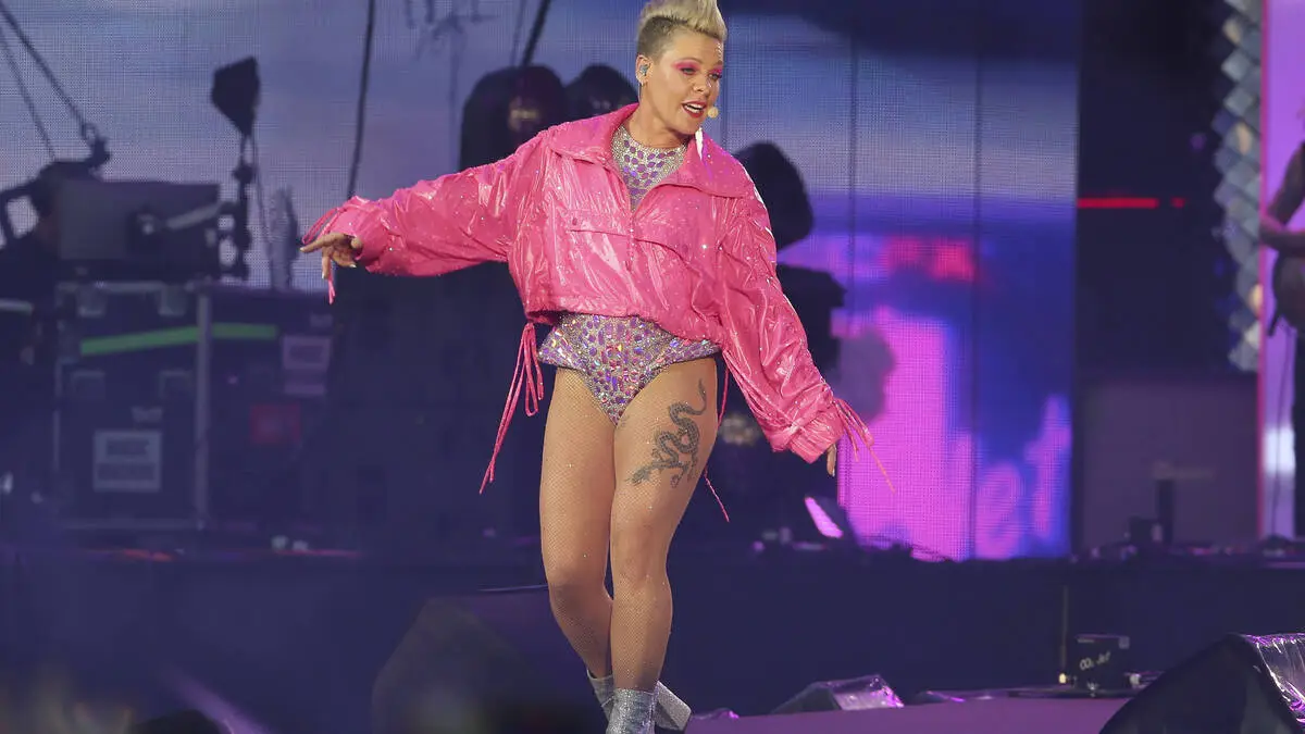 Pink feiert derzeit ihr großes Bühnencomeback