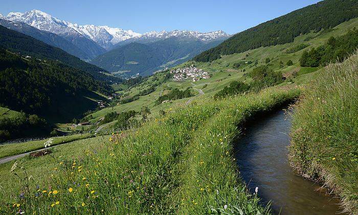 Matsch in Südtirol ist das jüngste Mitglied der "Bergsteigerdörfer"
