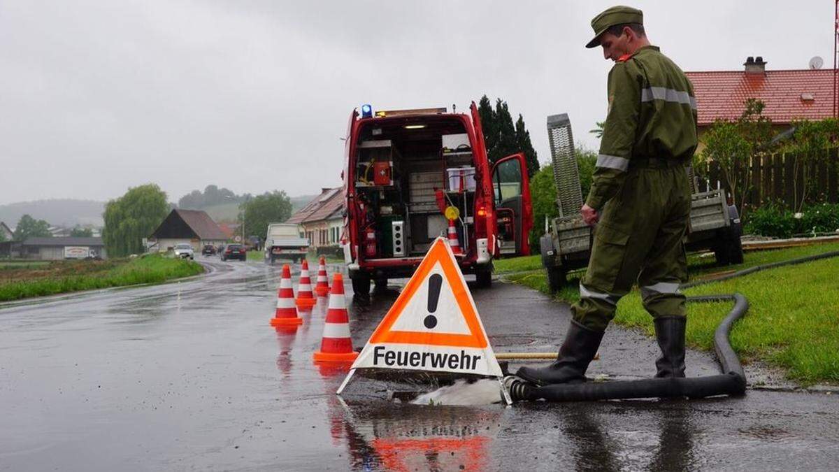 Feuerwehreinsatz in südoststeirischen Gnas