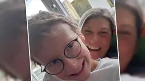 Eva-Maria Krische mit Tochter Leonie, die im Jahr 2022 verstarb 