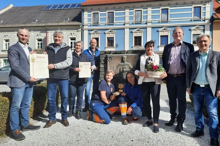 1. Platz/ Stadtgemeinde: Bad St. Leonhard.