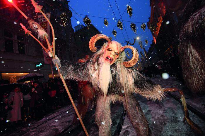 Krampuslauf zur Adventzeit