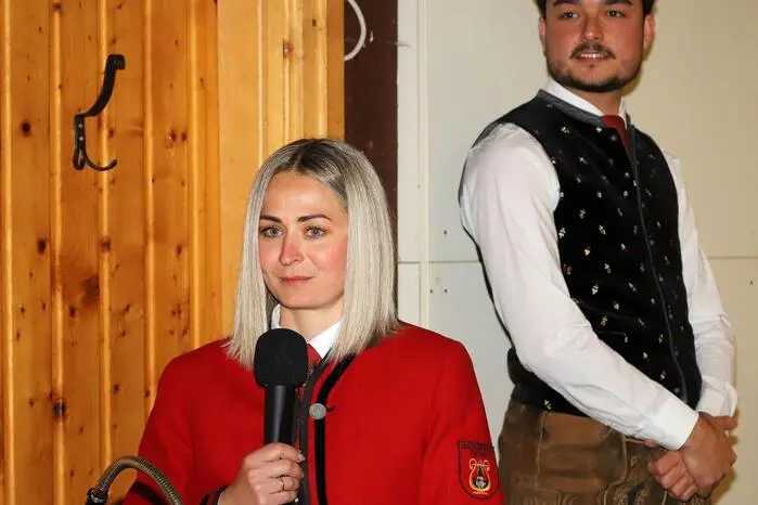 Grußworte gab es auch von der Obfrau Katharina Hinteregger.