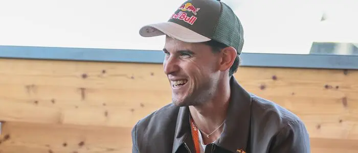 Dominic Thiem ist bei der MotoGP in Spielberg zu Gast