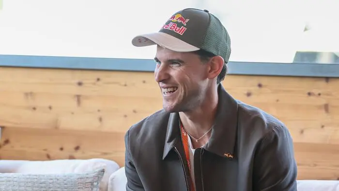 Dominic Thiem ist bei der MotoGP in Spielberg zu Gast
