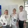 Isabella Hold, Ruth Erika Lerchster und Erich Schwarz im Südtrakt der Uni Klagenfurt | Isabella Hold, Ruth Erika Lerchster und Erich Schwarz vom neuen Zentrum aspire! Center for Entrepreneurship, Innovation and Social Competence der Universität Klagenfurt
