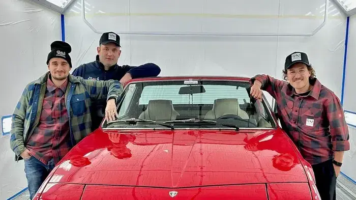 Christian Zankl, Bernd Bidner und Lukas Trittinger gründeten die „Alpenlack-Kfz-GmbH“