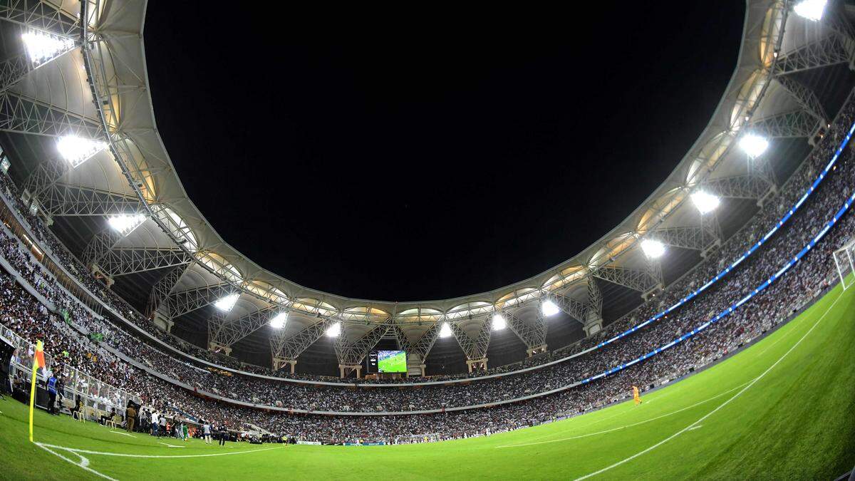 Das „King Abdullah Sports City Stadium“ in Jeddah