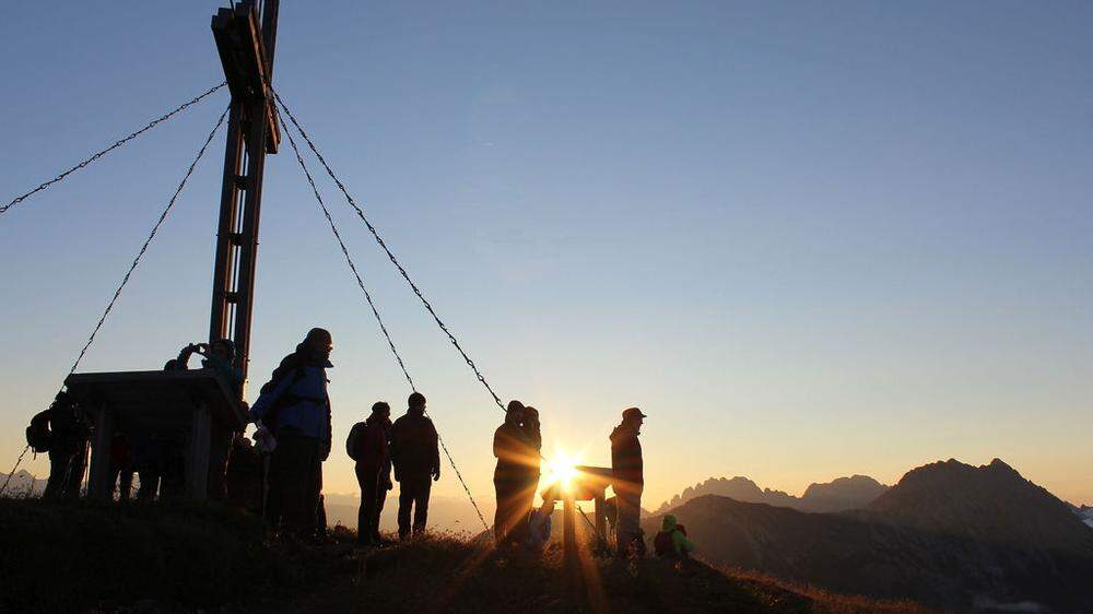 Erstmals gab es im heurigen Sommer Sonnenaufgangsfahrten auf den Golzentipp in Obertilliach