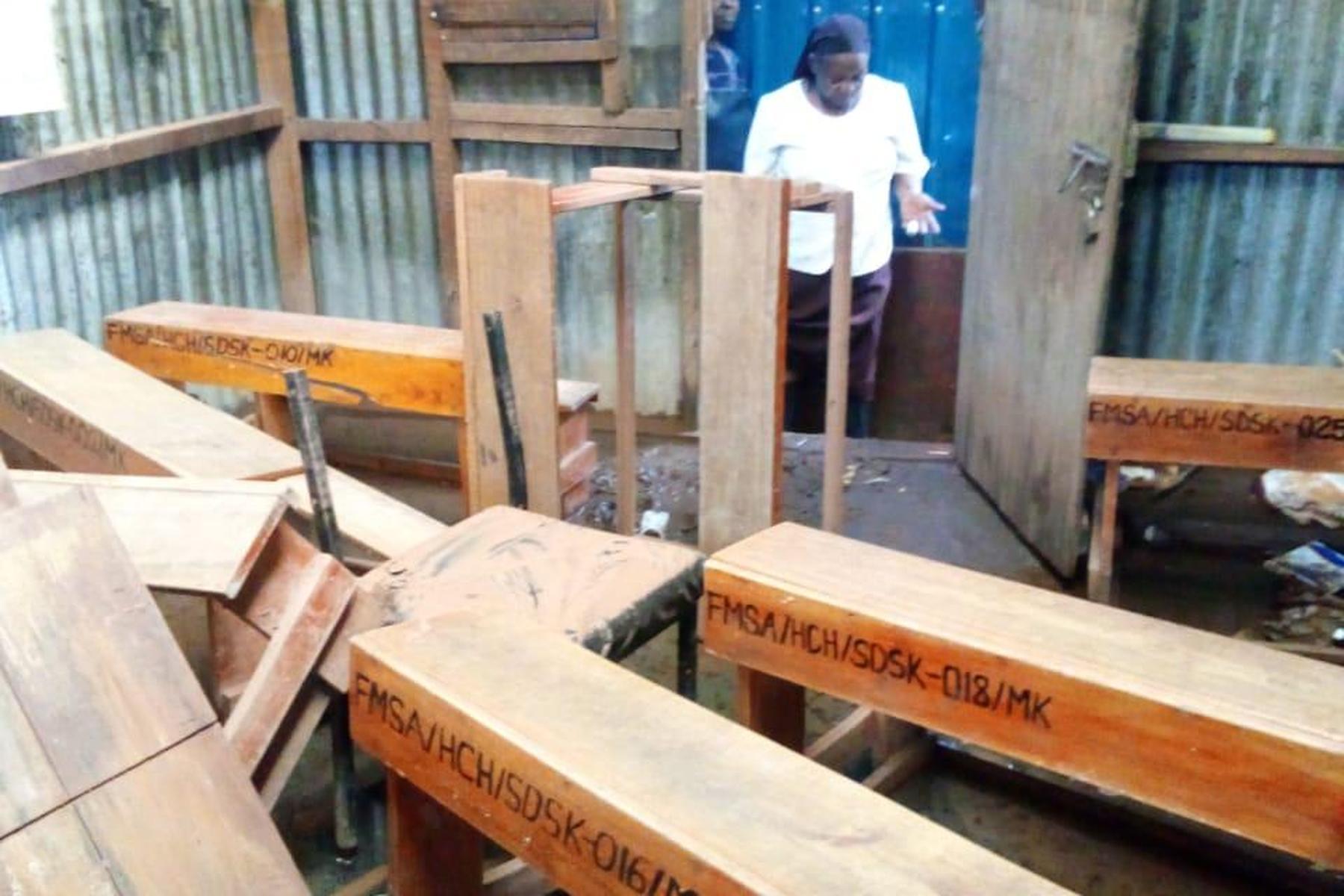 Überschwemmungen in Kenia: Schule komplett zerstört, Caritas Kärnten will Gebäude neu aufbauen