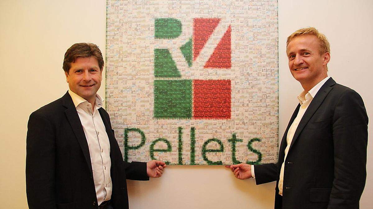 RZ-Chefs Dietmar Riegler (links) und Otto Zechmeister