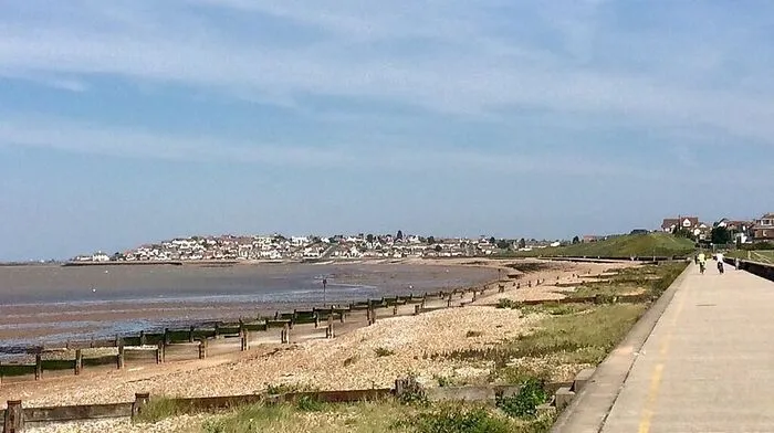 Der besonders reizvolle Abschnitt bei Herne Bay