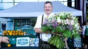 Blumenschmuckbewerb, Landesblumenschmuck, Flora,Blumenkoenigin, Stefan Pajman, ballguide, Messe, Graz am 05.09.2019,Blumenschmuckbewerb 60 Jahre Blumenschmuck Landesblumenschmuckbewerb Grazer Stadthalle,Ferdinand Lienhart,blumenschmuckwettbewerb

Ferdinand Lienhart
