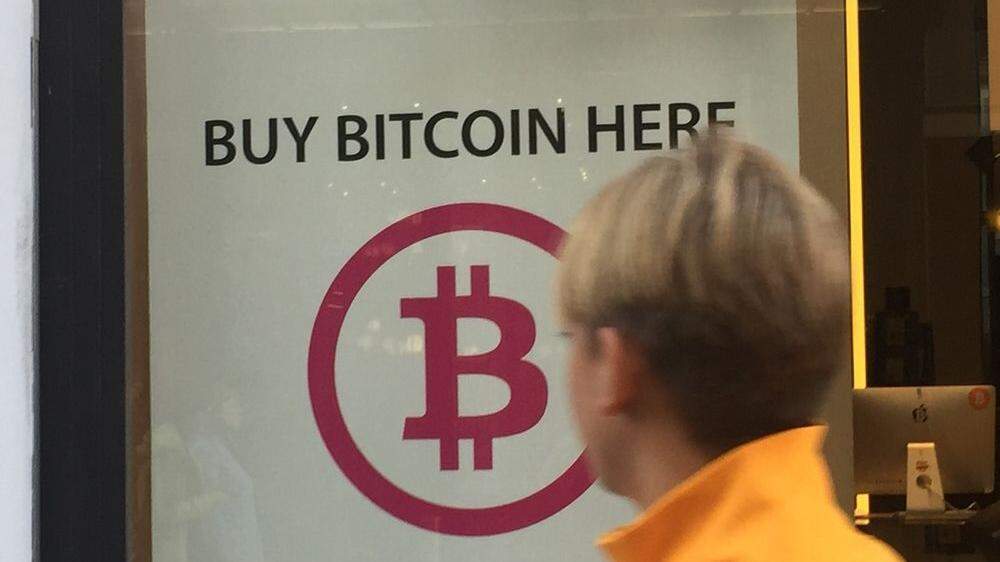 Bitcoin-Geschäft in Wien