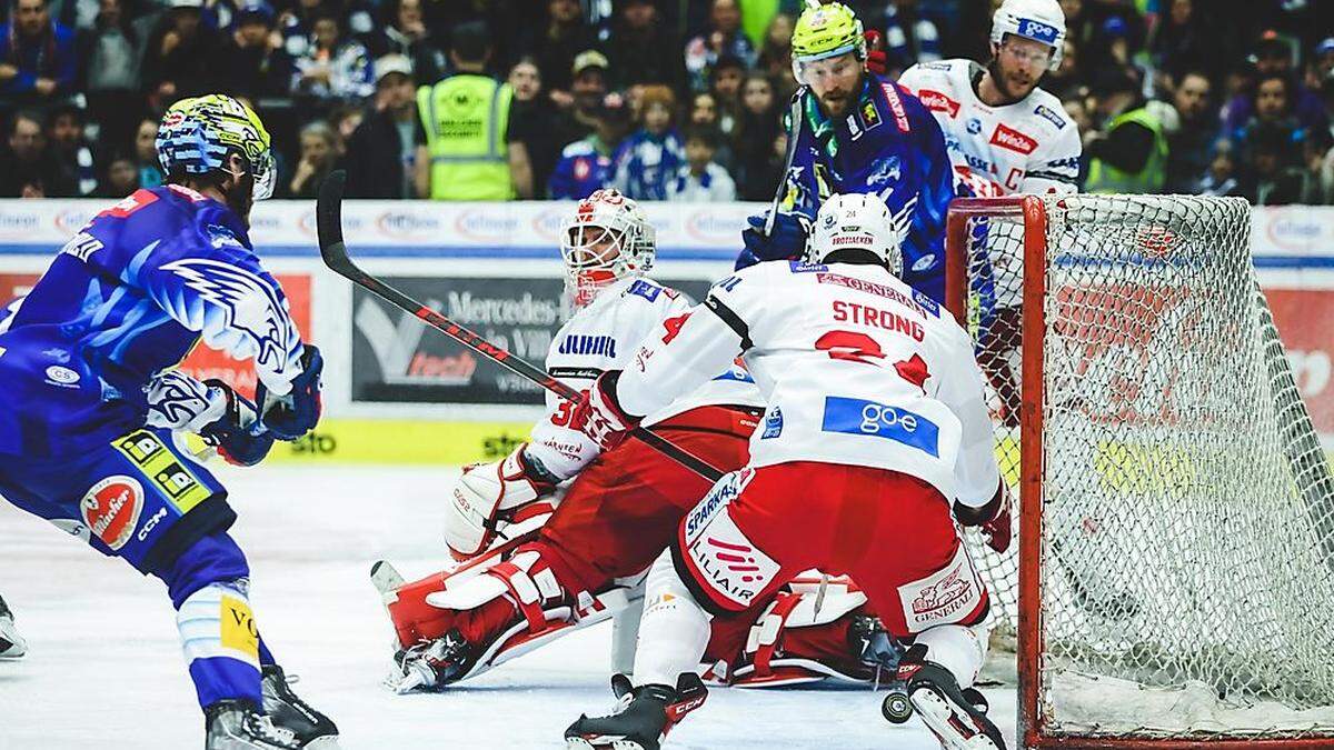 Eine Szene, die für viel Diskussionsstoff unter den Eishockey-Fans sorgte