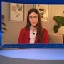 Extremismusforscherin Julia Ebner in der ZiB2 bei Margit Laufer