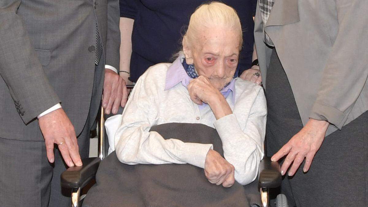 Ein Bild von Anna Medwenitsch zu ihrem 110. Geburtstag