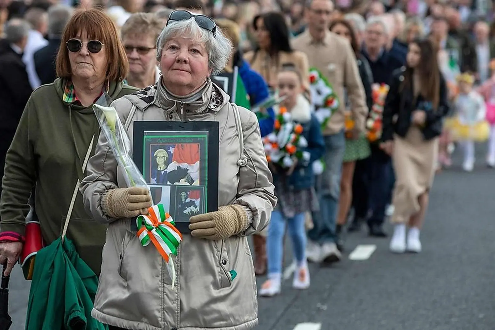 Gedenkmarsch zum Osteraufstand von 1916: Der Konflikt hat Tausende Tote gefordert, die Wunden sind noch nicht verheilt