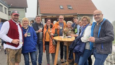 Ausgelassene Stimmung beim Weinbergfest in Klöch