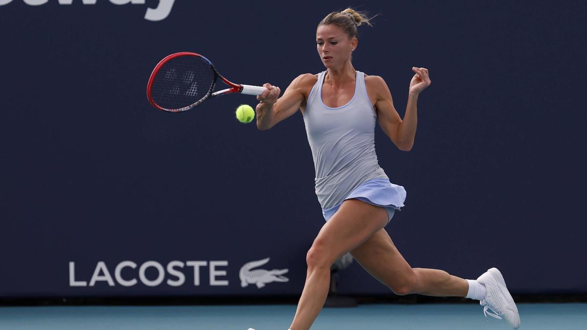 Camila Giorgi heuer beim Turnier in Miami