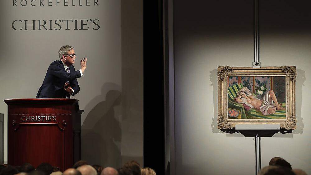 Mit einem Verkaufspreis von 80,8 Millionen Dollar (68 Mio Euro) knackte der Akt &quot;Odaliske mit Magnolien&quot; den Rekord für das teuerste Gemälde von Henri Matisse