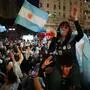 In Buenos Aires wurde der Sieg gefeiert