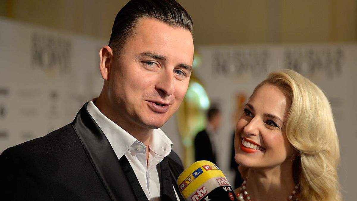 Gabalier und Schneider gemeinsam bei der Romy-Gala 2017.