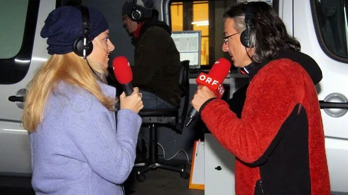 Auch die Radio-Kärnten-Morgenshow war in St. Paul mit Daniela Winkler und Mike Diwald dabei.