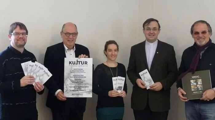 Walter Schreiber, Kurt Hochsam, Kathrin Ully, Anton Neger und Werner Uhl (Aufnahme von 2014)